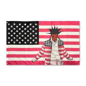 Lil Uzi Vert Pink Tape Flag